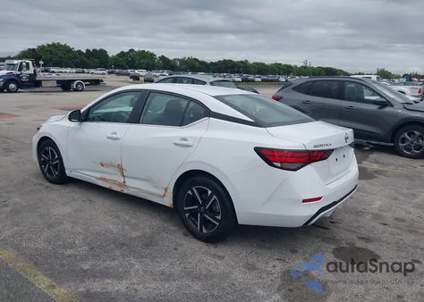 2025 Nissan Sentra Sv z USA, uszkodzony, nr VIN 3N1AB8CV9SY374087